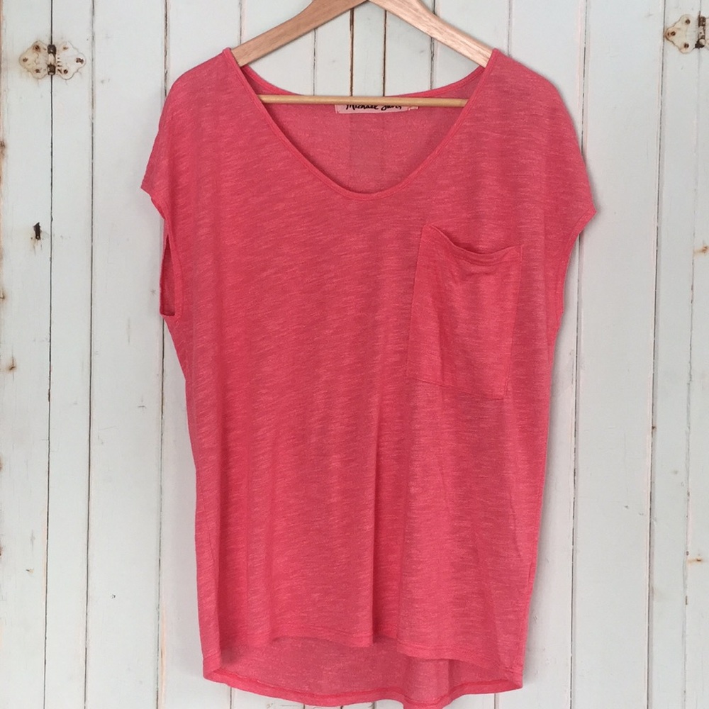 Michael Stars OS Pink Tee ☀️